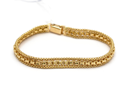 Pantvaror, Armband 18K 18cm 12,2g, i auktion: Pant – Tisdag 31 juli 2012