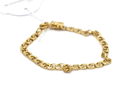 Pantvaror, Armband Bismarck 18K 19cm 8,6g, i auktion: Pant – Tisdag 31 juli 2012