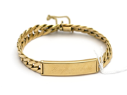 Pantvaror, Armband 14K skadat/graverat 19,6g, i auktion: Pant – Tisdag 31 juli 2012