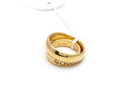 Pantvaror - Parti guld 18K graverat, med diamanter 6xca0,03ct 19,8g - View 1