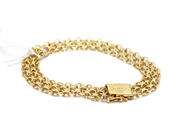 Pantvaror, Armband X-länk 14K 18,5cm 12,5g, i auktion: Pant – Tisdag 31 juli 2012