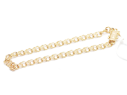 Pantvaror, Armband, Bismarck 18K 19cm 7,2g, i auktion: Pant – Tisdag 21 augusti 2012