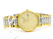 Pantvaror, Herrur, Longines med orginallänk i stål/doublé med extra länkar i box med manual boett.nr 31616208, i auktion: Pant – Tisdag 21 augusti 2012