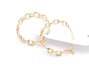 Pantvaror, Örhängen, ett par Bismarck 18K 1,3g, i auktion: Pant – Tisdag 21 augusti 2012