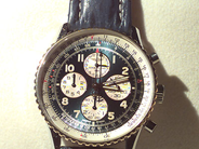 Klockor, BREITLING, Old Navitimer, i auktion: Klockor – Lördag 16 januari 1999