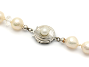 Smycken - PÄRLCOLLIER, odlade pärlor ca 7,6 mm - View 2