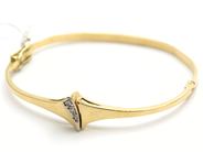 Smycken, Armband 18K 12,2g med stenar, defekt, i auktion: Pant – Tisdag 11 juni 2013