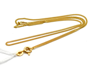 Smycken, Halskedja Pansar 18K 2,4g 47cm, i auktion: Pant – Måndag 9 september 2013