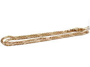Smycken, Halskedja Figaro 18K 8,3g 46cm, i auktion: Pant – Tisdag 5 november 2013