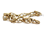 Smycken, Halscollier 18K rg/vg 47,5cm 28,4g, i auktion: Pant – Tisdag 5 november 2013