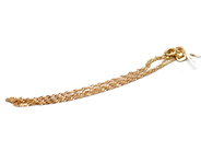 Smycken, Halskedja Singapore 18K 1,2g 42cm, i auktion: Pant – Tisdag 5 november 2013