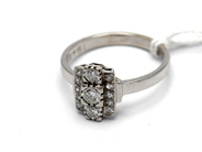 Smycken, Ring 18K vitguld 4,9g Ø19¼ med diamanter 1xca0,23ct, 2xca0,10ct, i auktion: Pant – Tisdag 5 november 2013