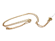 Smycken, Halskedja 14K 54cm 2,6g, i auktion: Pant – Tisdag 5 november 2013
