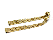 Smycken, Klockarmband X-länk med stav, 18K 11,1g, i auktion: Pant – Tisdag 5 november 2013